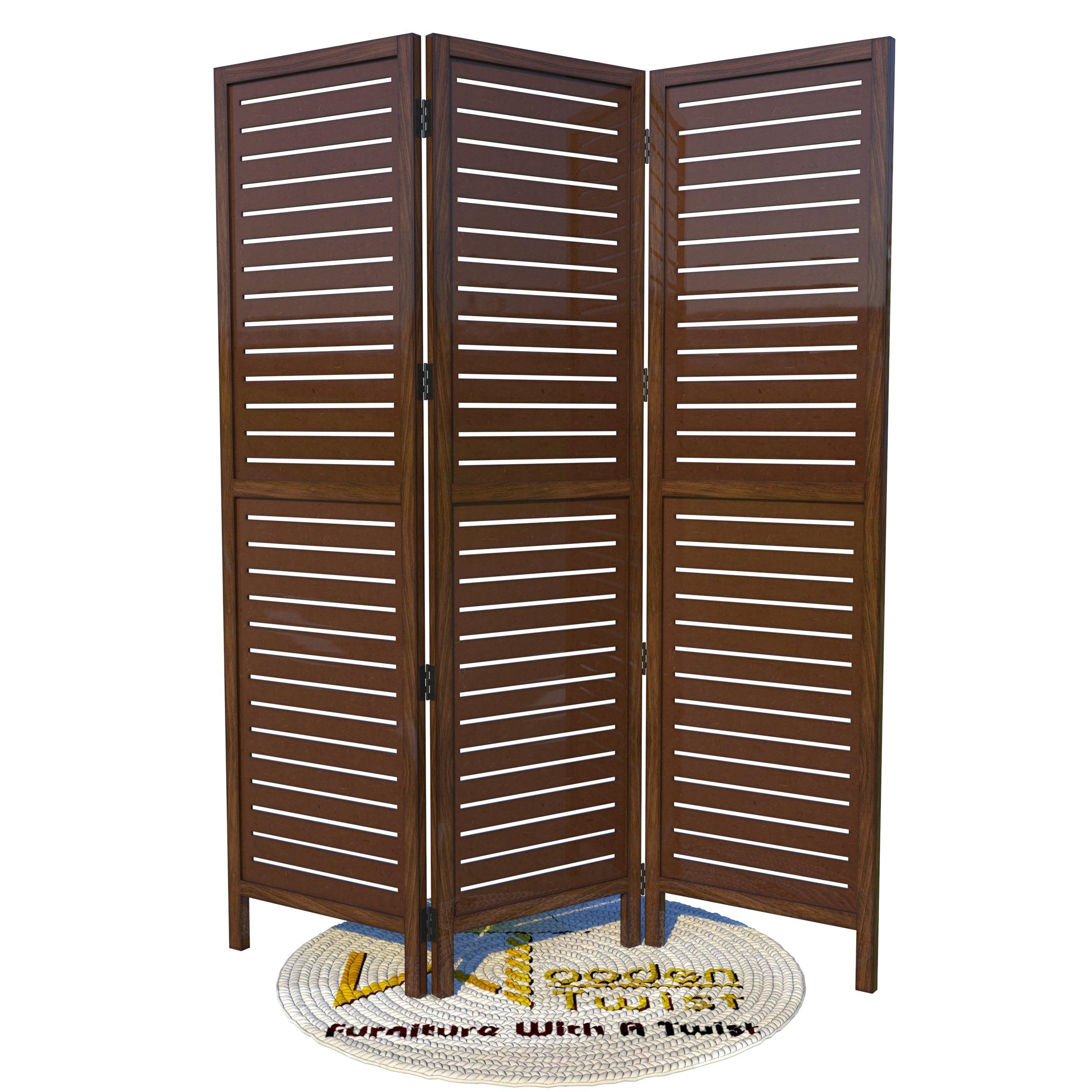 Wooden Handicrafts Partition Wooden Room Divider (Mango Wood) - WoodenTwist