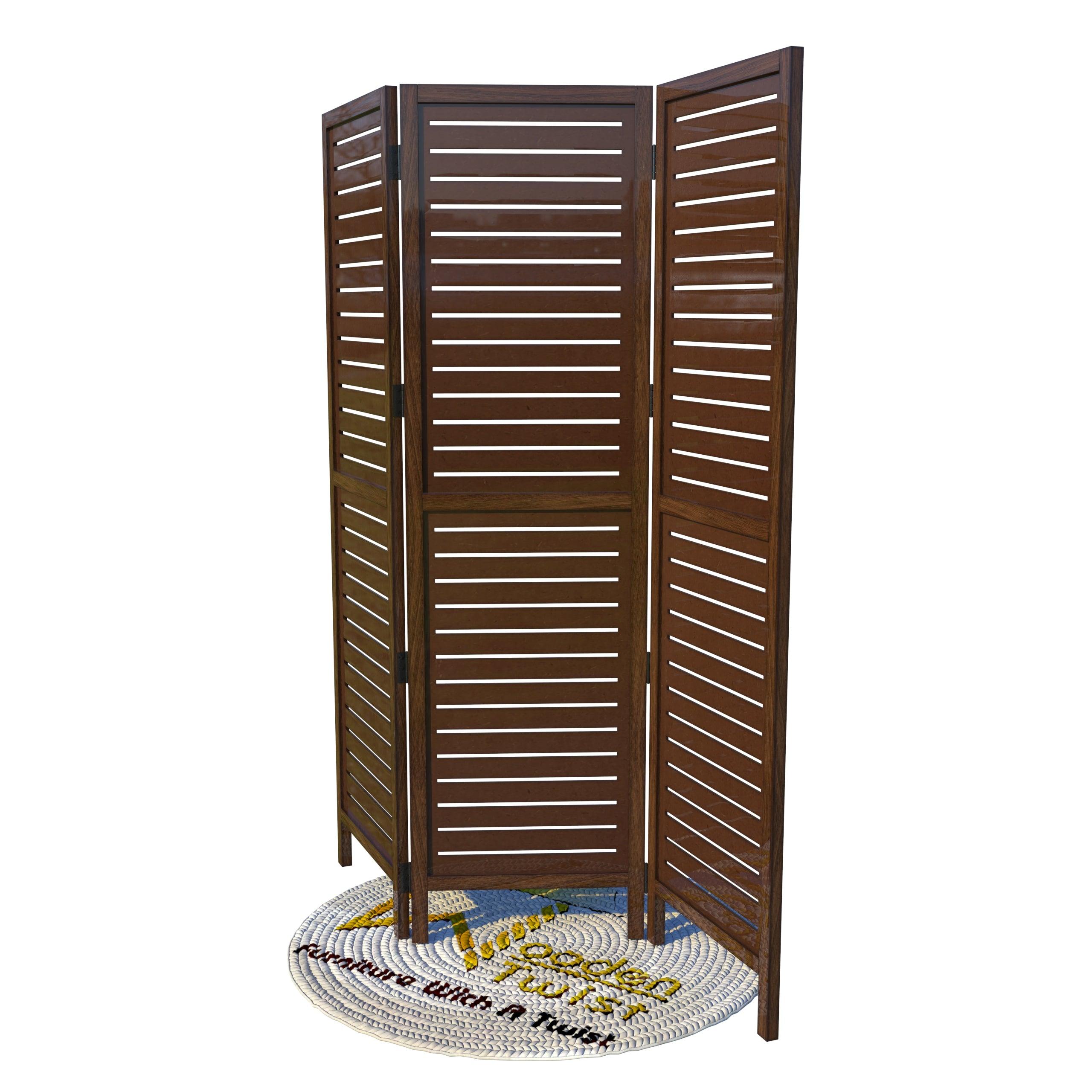 Wooden Handicrafts Partition Wooden Room Divider (Mango Wood) - WoodenTwist