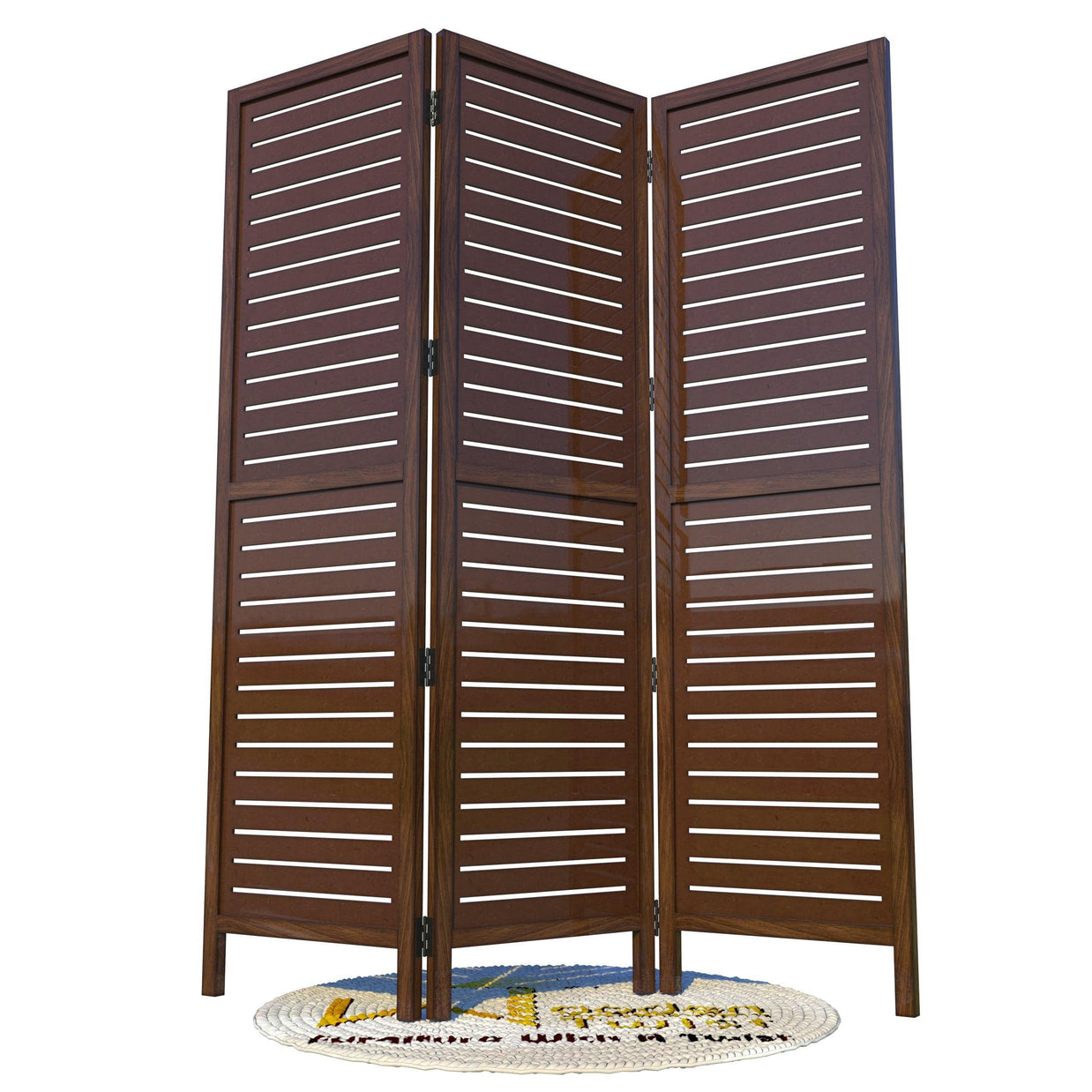 Wooden Handicrafts Partition Wooden Room Divider (Mango Wood) - WoodenTwist