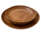 Wooden Round Exquisite Saucer (Set of 3) - WoodenTwist