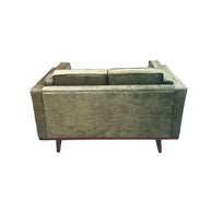 Wooden Twist Stylish Rectangular Modern 3 Seater Sofa ( Green ) - WoodenTwist