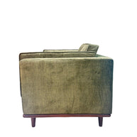 Wooden Twist Stylish Rectangular Modern 3 Seater Sofa ( Green ) - WoodenTwist