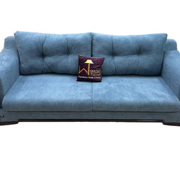 Wooden Twist European Style Teak Wood Interior Sofa Set 3+1+1 - WoodenTwist
