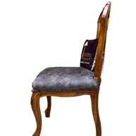 Wooden Twist Bartelso DesignerBack Hand Carved Teak Wood Dining Chair - WoodenTwist