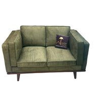 Wooden Twist Stylish Rectangular Modern 3 Seater Sofa ( Green ) - WoodenTwist