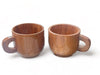 Wooden Twist Modest Acacia Wood Tea & Coffee Cup ( Set of 2 ) - WoodenTwist