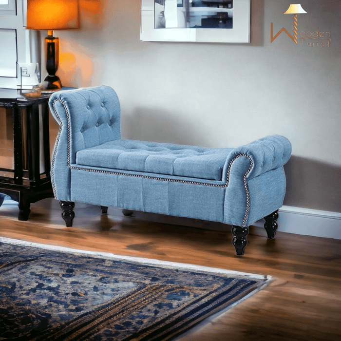 Buy Upholstered Tufted Storage Bench Sofa Footstool Bed End Table
