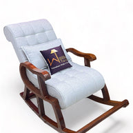 Recliner Rocking Chair In Premium - WoodenTwist