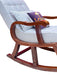 Recliner Rocking Chair In Premium - WoodenTwist