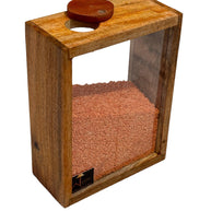 Wooden Twist Pantry Storage Container Wooden Storage Jars Cereal and Pasta Storage Containers for Pantry - WoodenTwist