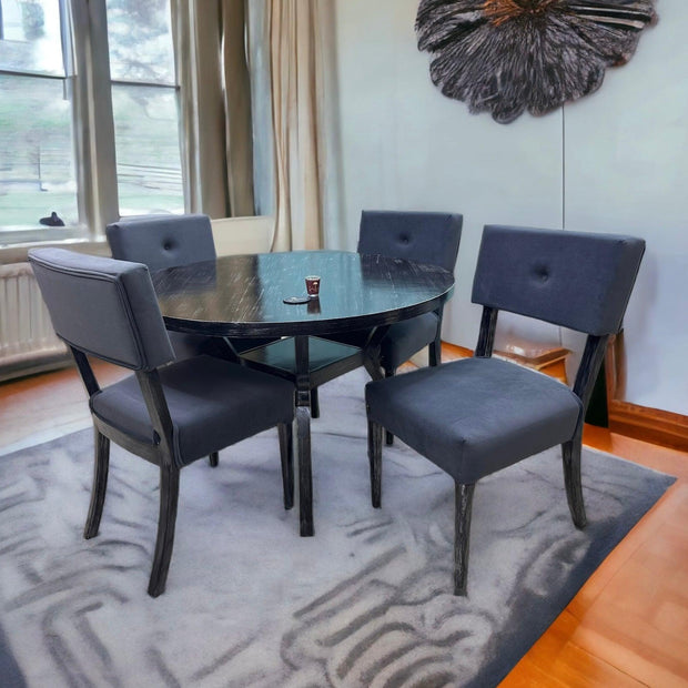 Teak Wood Dining Table Set