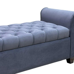 Button Tufted Bench