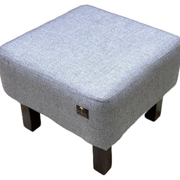Jute Fabric Ottoman