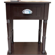 1 Drawer & 1 Shelf Table