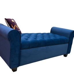 Storage Bench with Back