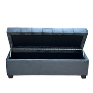 Wooden Twist Zelja Solid Wood Flip Top Storage Bench Couch - WoodenTwist