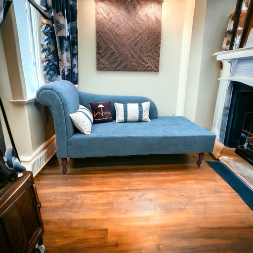 Wooden Twist Swanky Home Decor Teak Wood Boucle Fabric Sofa Set 3+1+1 with 4 Cushions Elegant Living Room - WoodenTwist