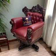 360° Swivel Wooden Chair