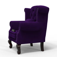 Majestic Wing Chair for Living Room/Home/Offices - WoodenTwist