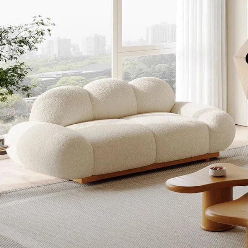 Pumpkin Design Modern Chaise Lounge Sofa 