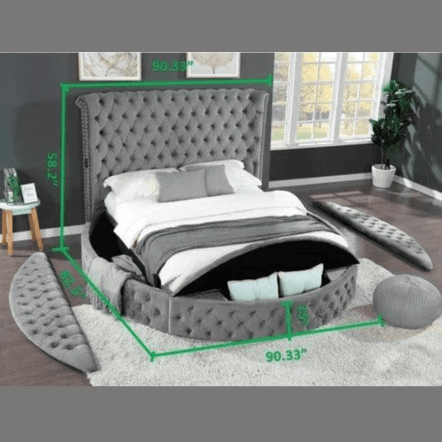 Sized for Queen or King Mattresses