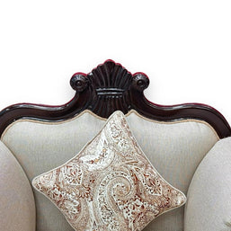 Royal Hand Carved Teak Wood Sofa Set