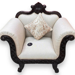 Royal Hand Carved Teak Wood Sofa Set