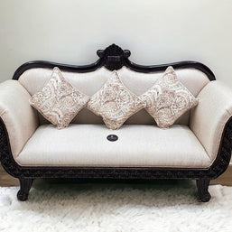 Royal Hand Carved Teak Wood Sofa Set