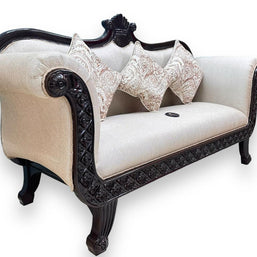 Royal Hand Carved Teak Wood Sofa Set