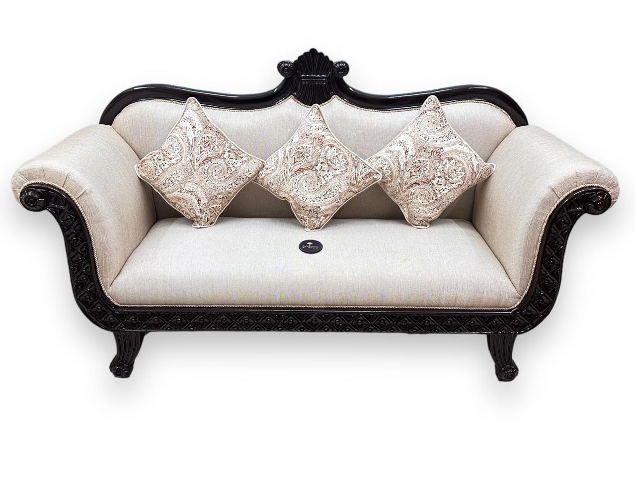 Royal Hand Carved Teak Wood Sofa Set