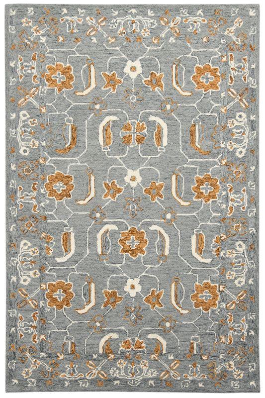 Hand Tufted Romania Orange Color Carpet - WoodenTwist