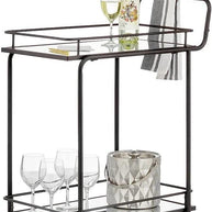 Sturdy Iron Construction Serving Cart