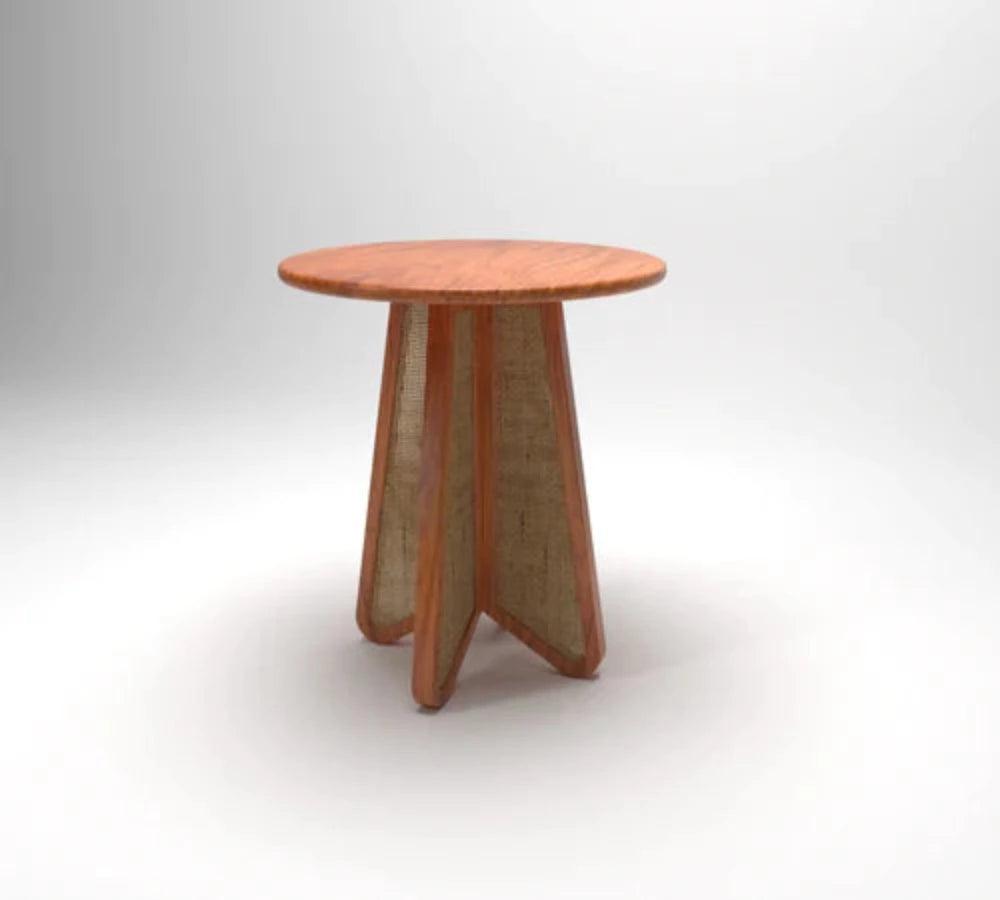 Rattan Side Table