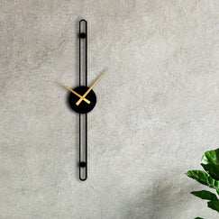 Slim Vertical Wall Clock
