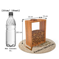 Wooden Twist Pantry Storage Container Wooden Storage Jars Cereal and Pasta Storage Containers for Pantry - WoodenTwist