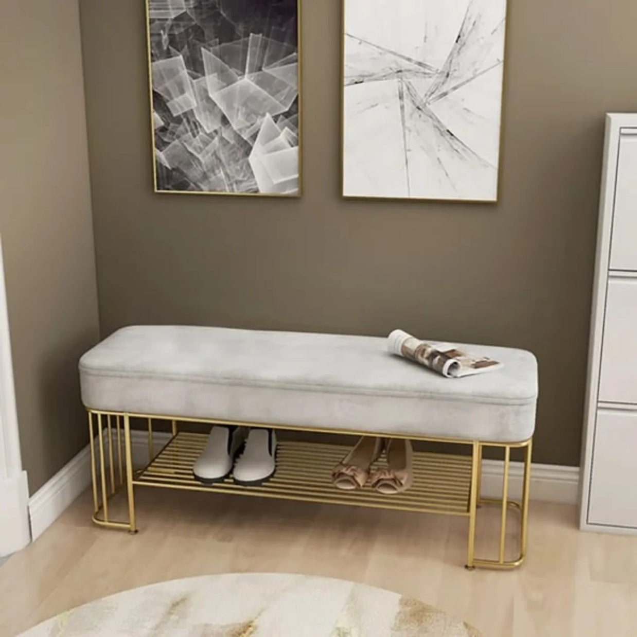 Space-Efficient Shoe Organizer 