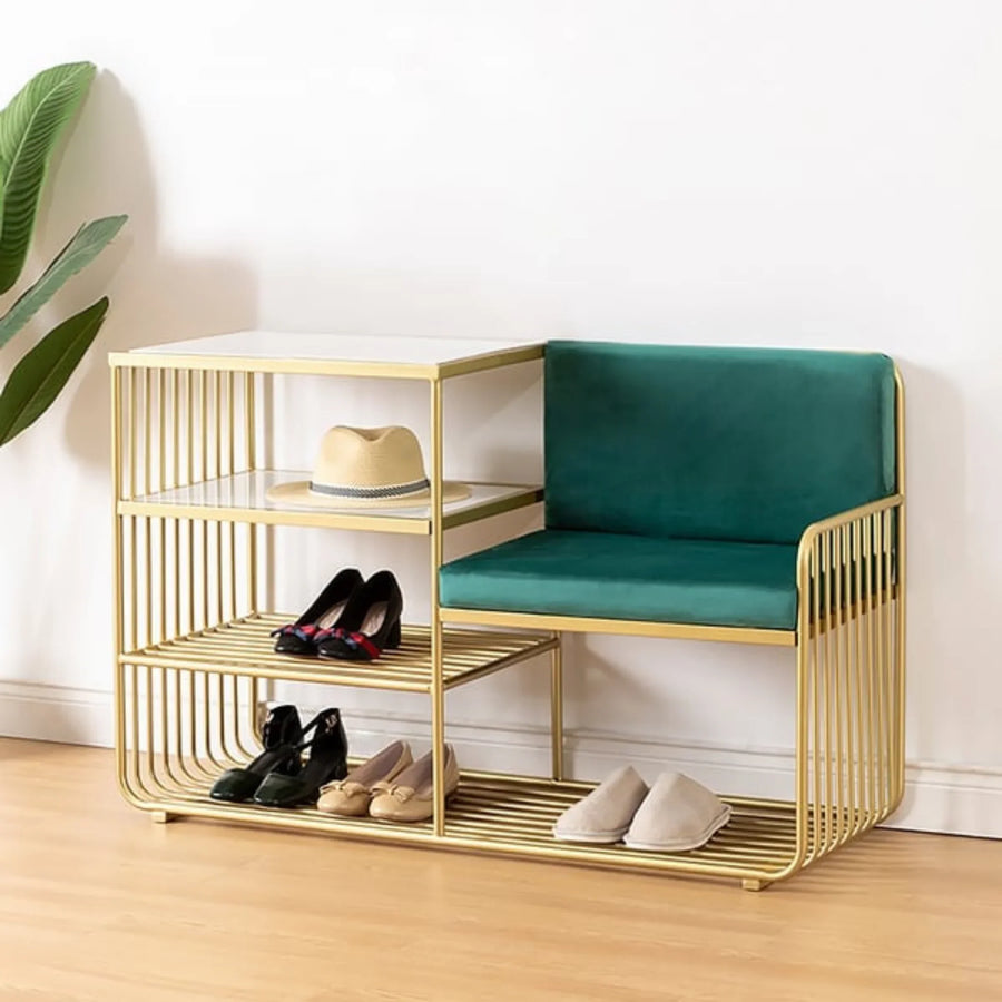 Sit down, organise your shoes