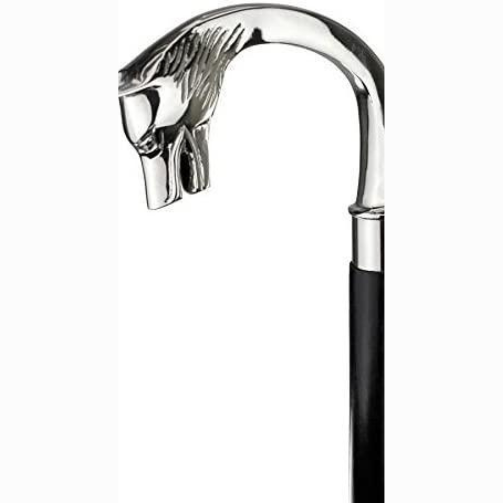 Antique Brass Design Head Handle Vintage Style Wooden Walking Cane Stick