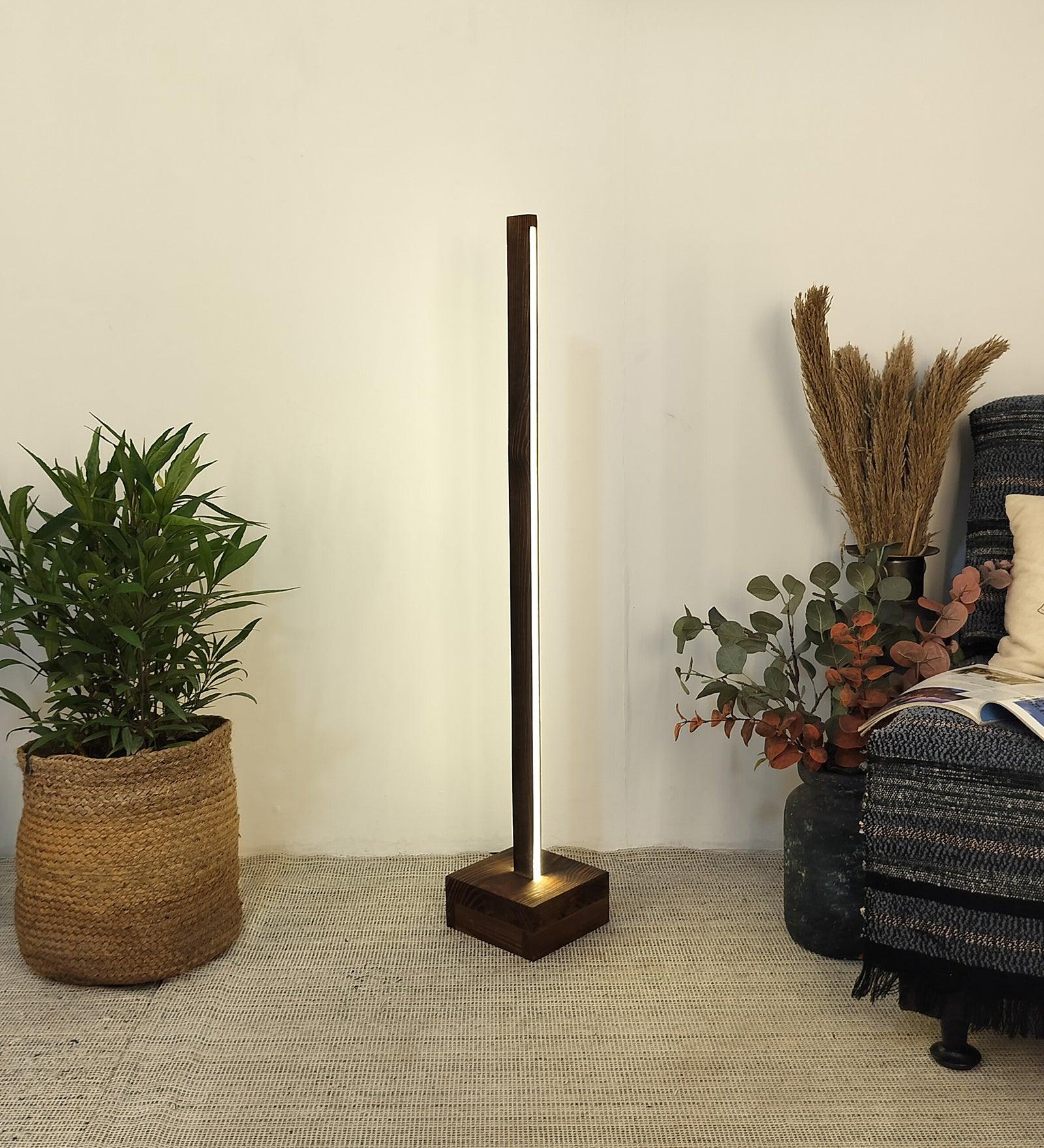 Rectangular floor lamp