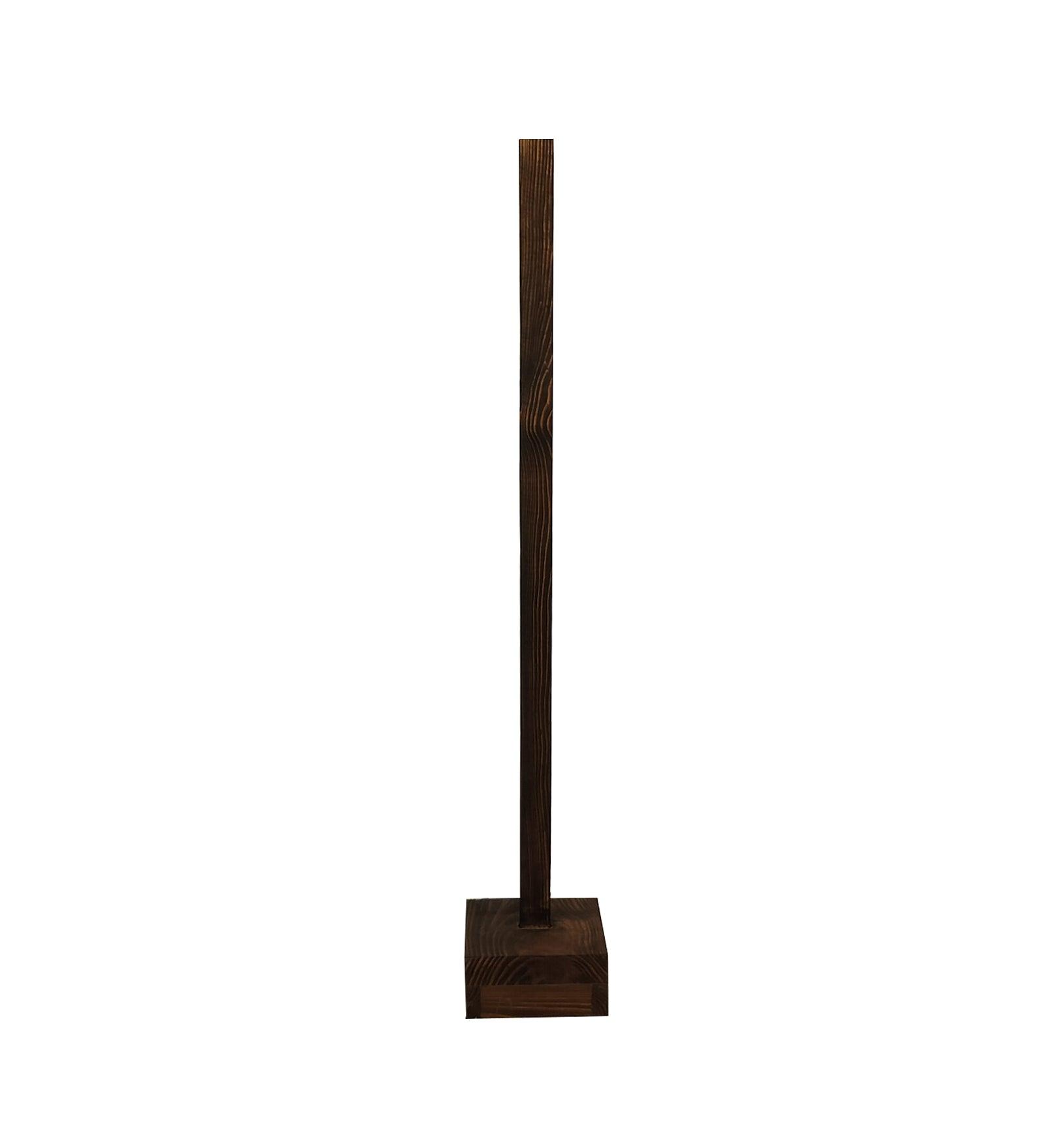 Brown floor lamp