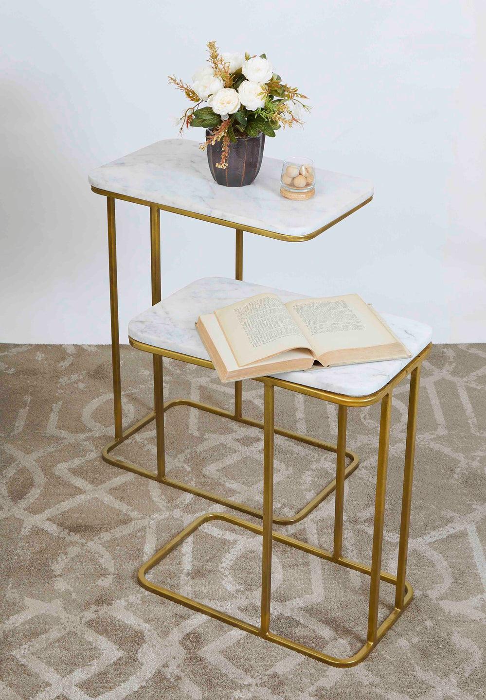 Golden nesting tables