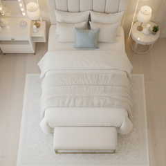 Entryway Ottoman Bench