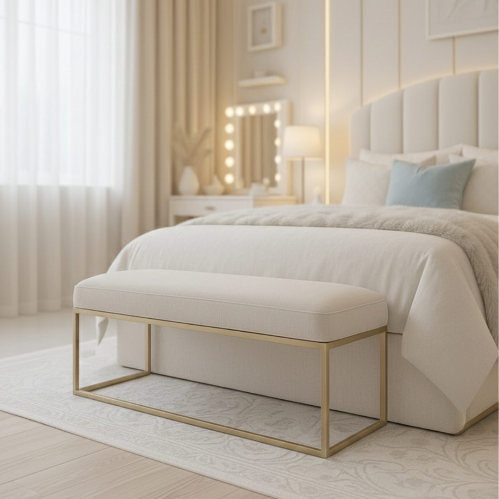 Entryway Ottoman Bench