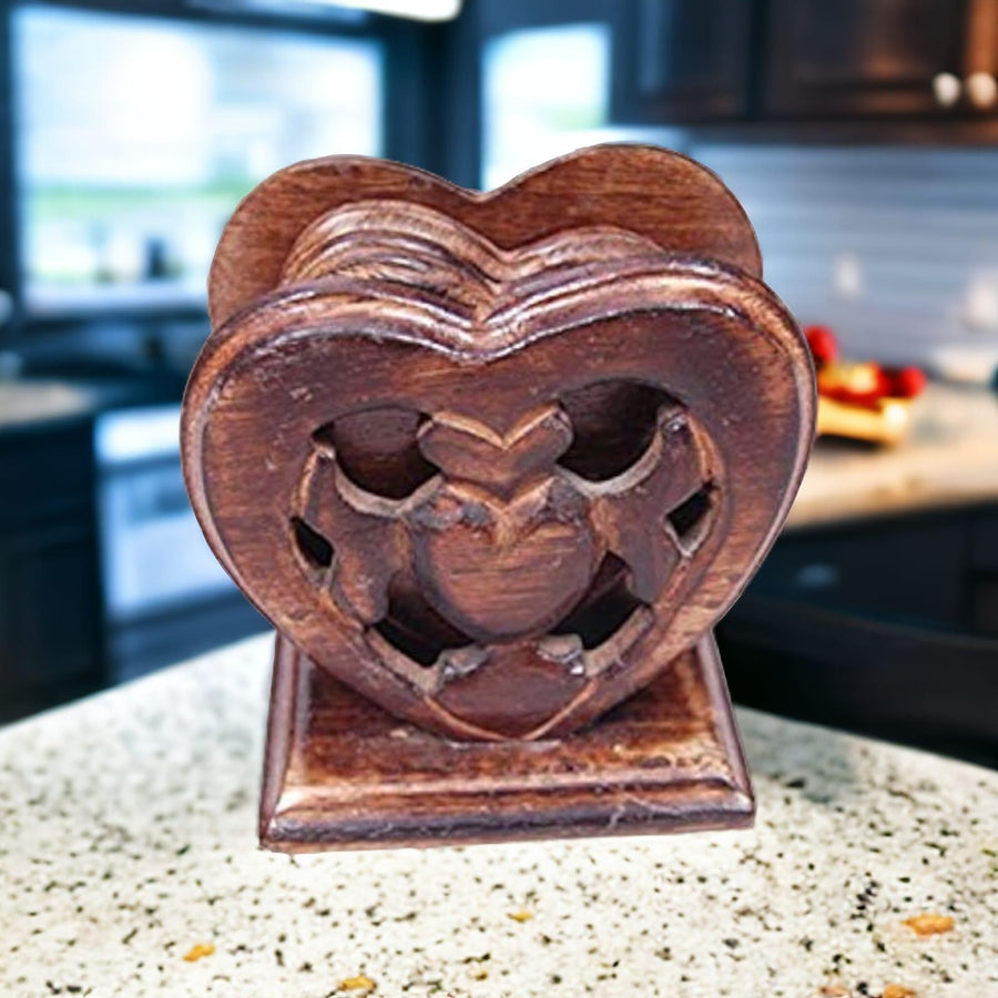 Natural brown mango wood