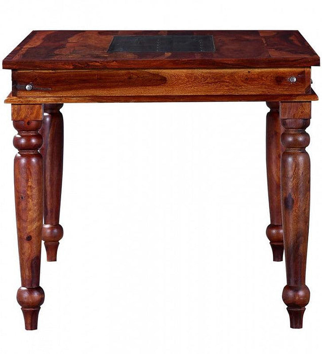 Solid Sheesham Wood 6 Seater Dining Table - WoodenTwist