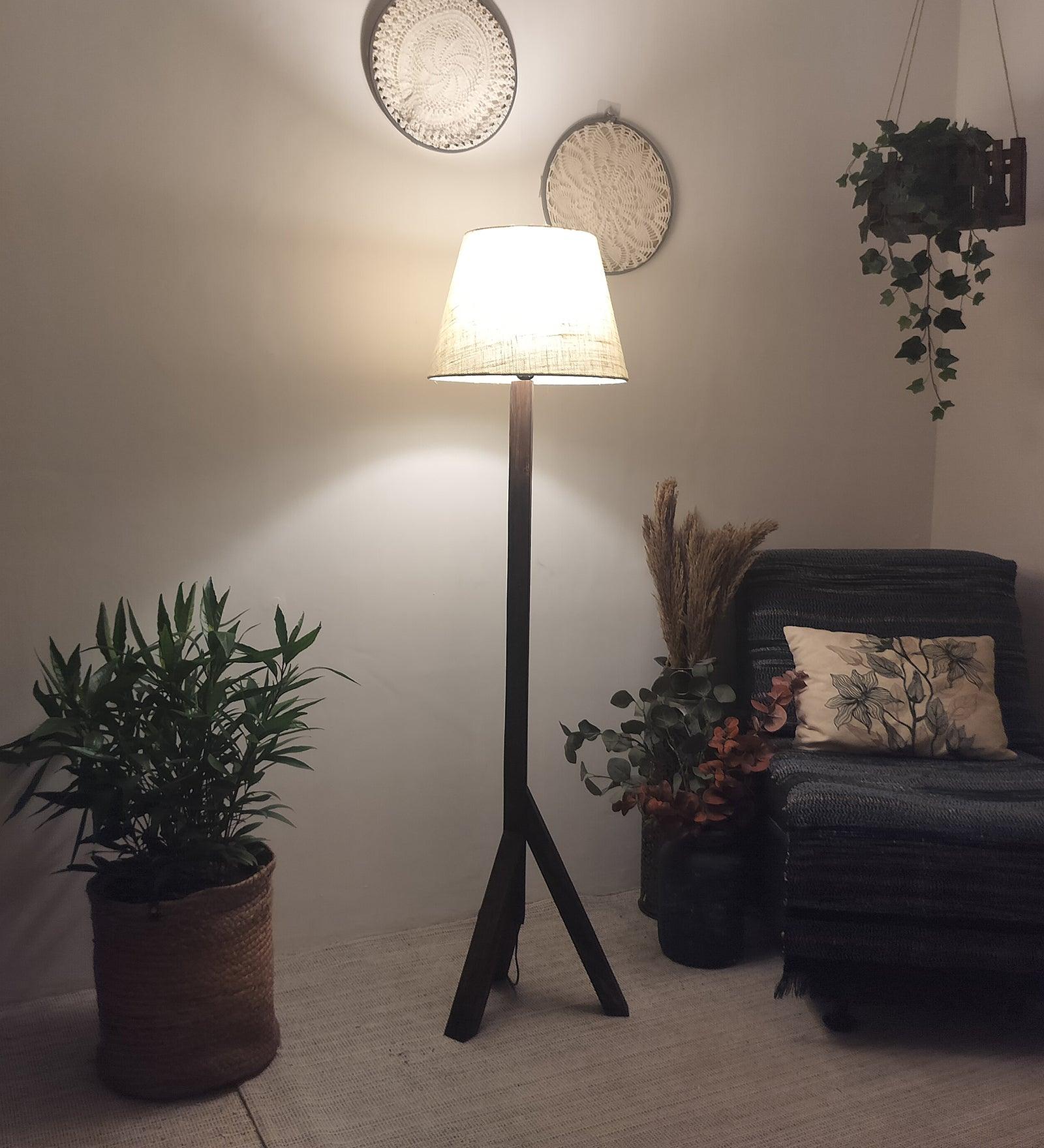 Square floor lamp