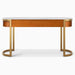 Elegant Oval Design Console Table