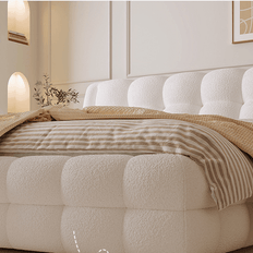 Elegance Modernize Boucle Upholstery Bed