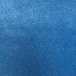 Velours Blue Plain Velvet Fabric - WoodenTwist