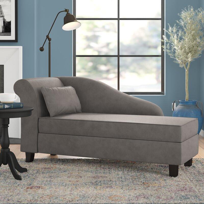 Wooden Twist Spacious Storage Solid Wood Couch Chaise Lounge - WoodenTwist